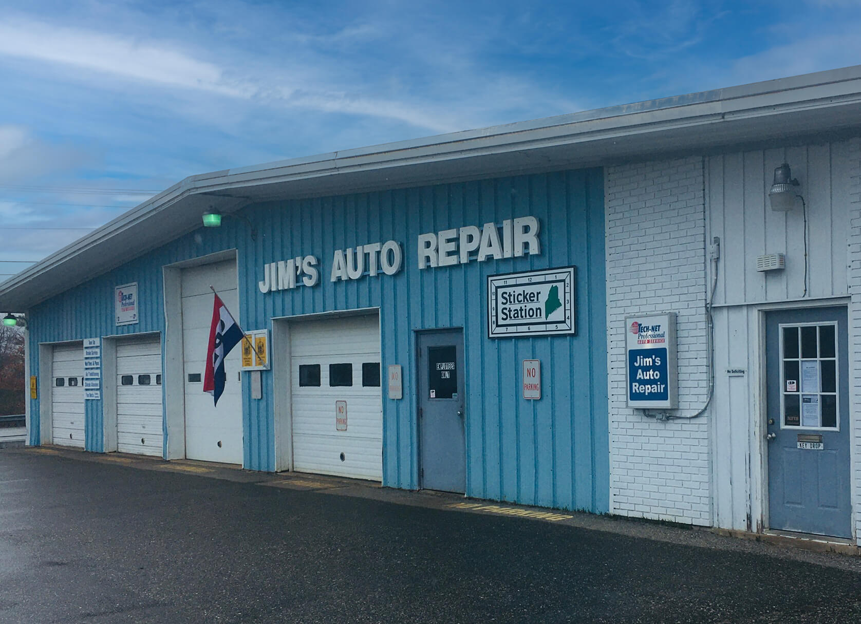 Jim’s Auto Building Jim’s Auto